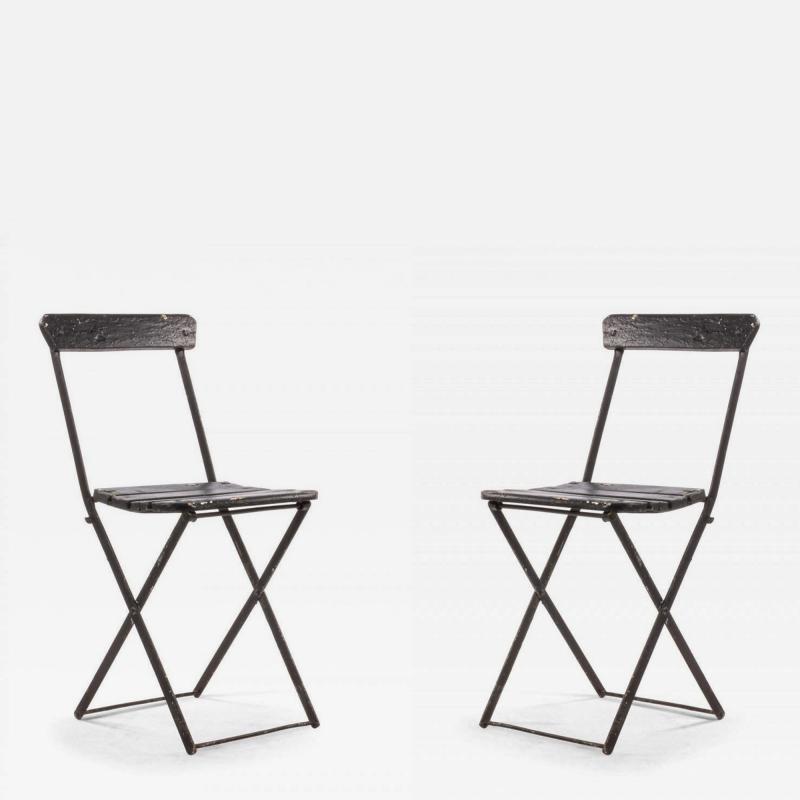 21 Outdoor Iron Folding Bistro Chair