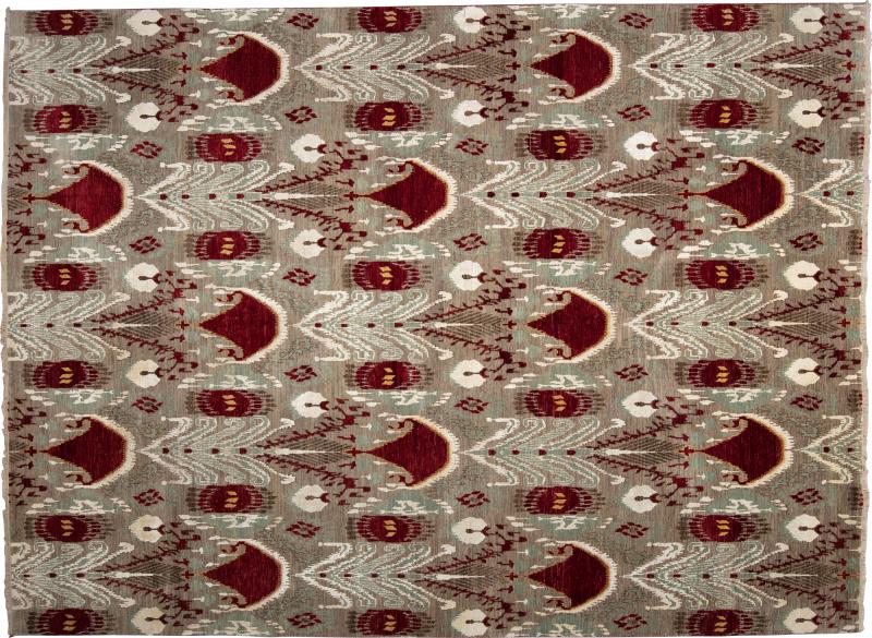 21st Century Contemporary Ikat Rug