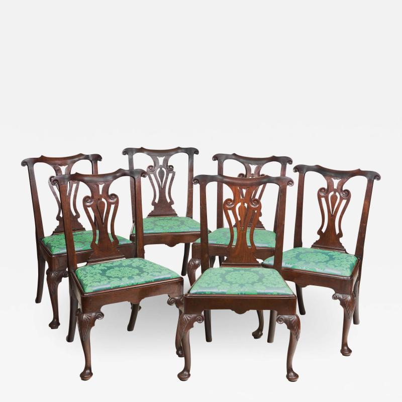 2780 Six Irish 18th Century Georgian Dining Chairs