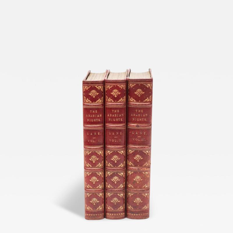 3 Vols Edward Williams Lane Arabian Nights