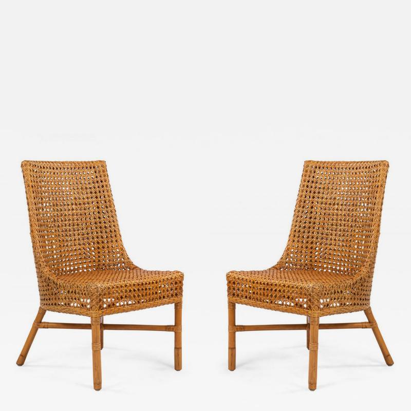 34 Contemporary Wicker Side Chairs