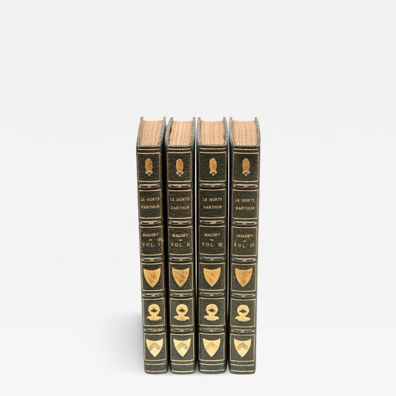 4 Vols Sir Thomas Malory LeMorte DArthur
