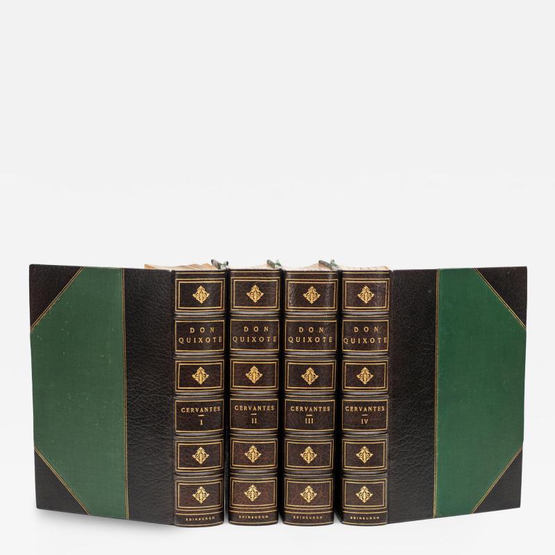 4 vol Migues de Cervantes Don Quixote
