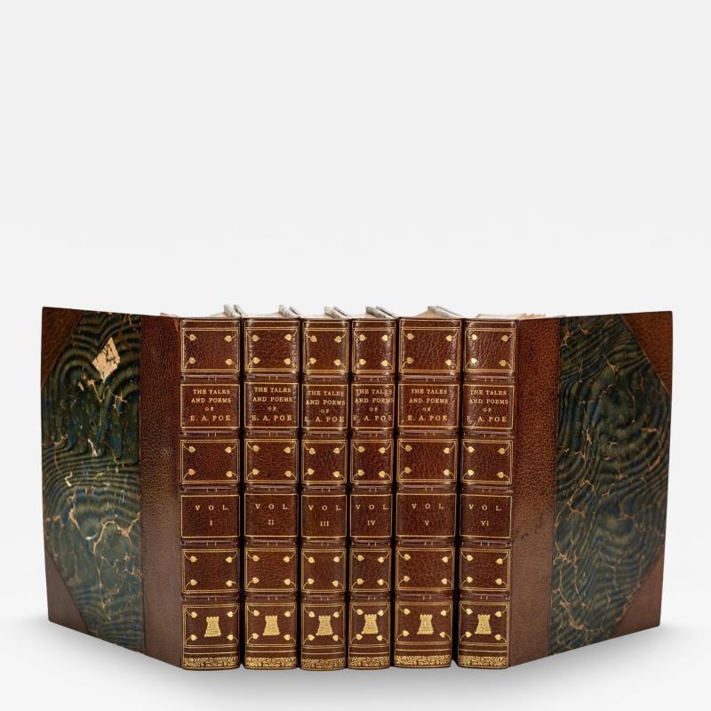6 vol Edgar Allan Poe The Tales and Poems of Edgar Allan Poe 