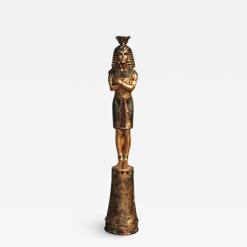 70 Egyptian Pharaoh Statue Floor Lamp