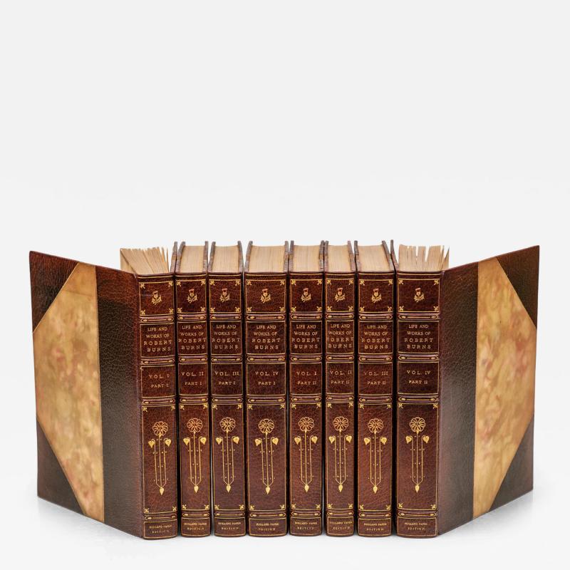 8 Vol Robert Burns The Life and Works of Robert Burns