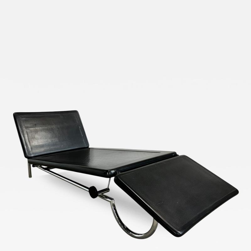 80 s Rubber Tread Chaise Lounge by Dema Italia Italy