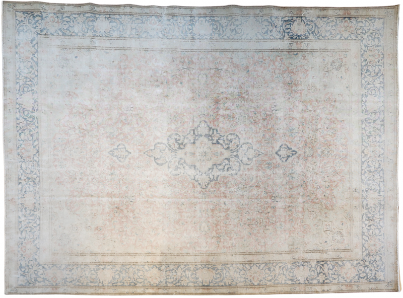 910 x 132 Persian Kerman overdyed rug