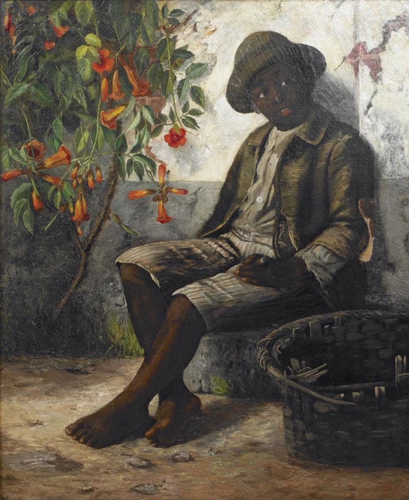 William Verplanck Birney Portrait of a Young Black Boy