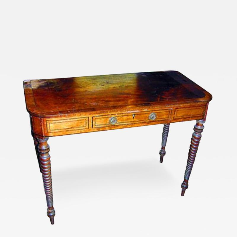 A 19th Century English Regency Mahogany Games Table