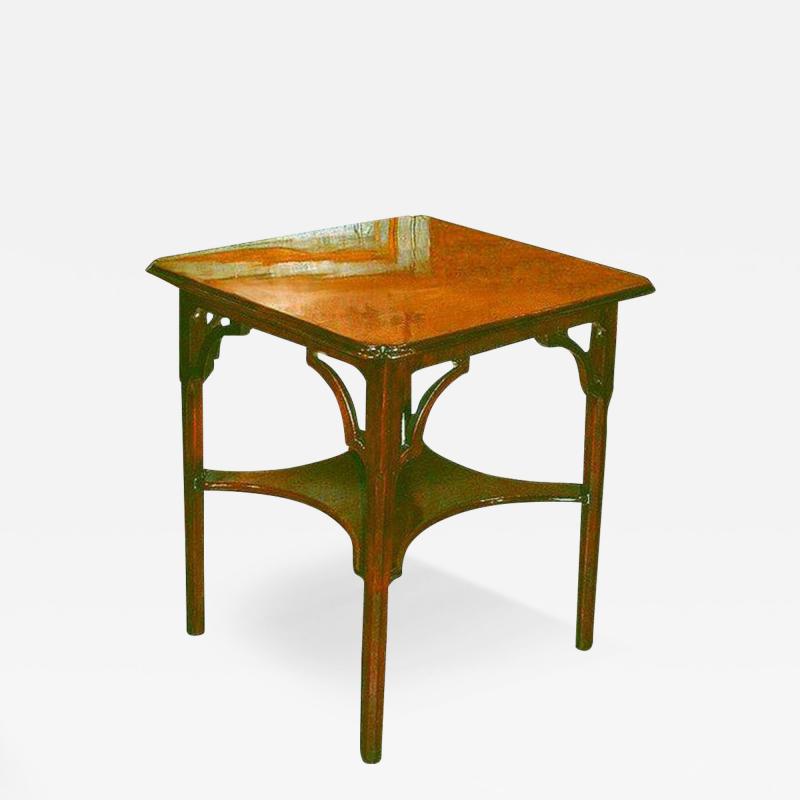 A 19th Century Georgian Revival Mahogany Side Table
