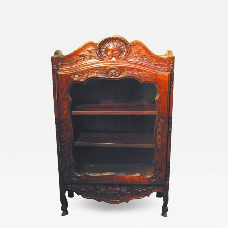 A 19th Century Louis XV French Provincial Vitrine