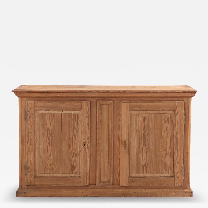 A Belgian Pitch Pine Server C 1880 