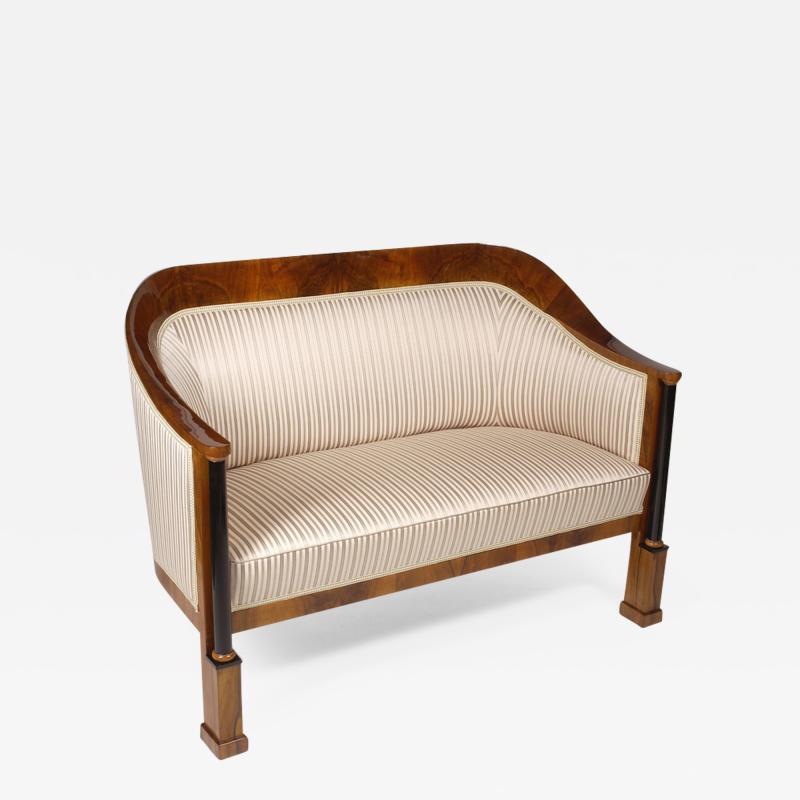 A Biedermeier Elliptical Sofa