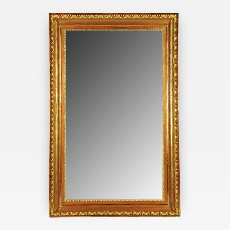 A Biedermeier Gilt Mirror