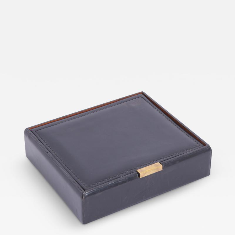 A Black Leather Box