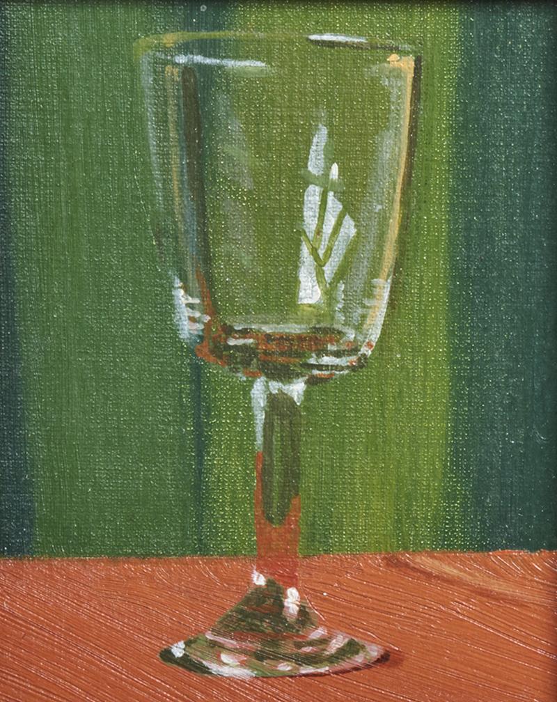 A Drinking Glass Still Life