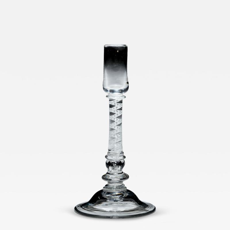 A FINE COMPOSITE STEM TAPERSTICK