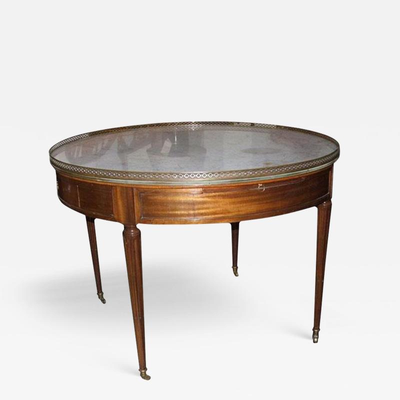 A Fine French Louis XVI Mahogany Bouillotte Table