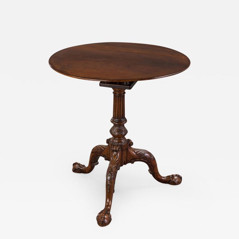 A Fine George II Mahogany Tripod Table