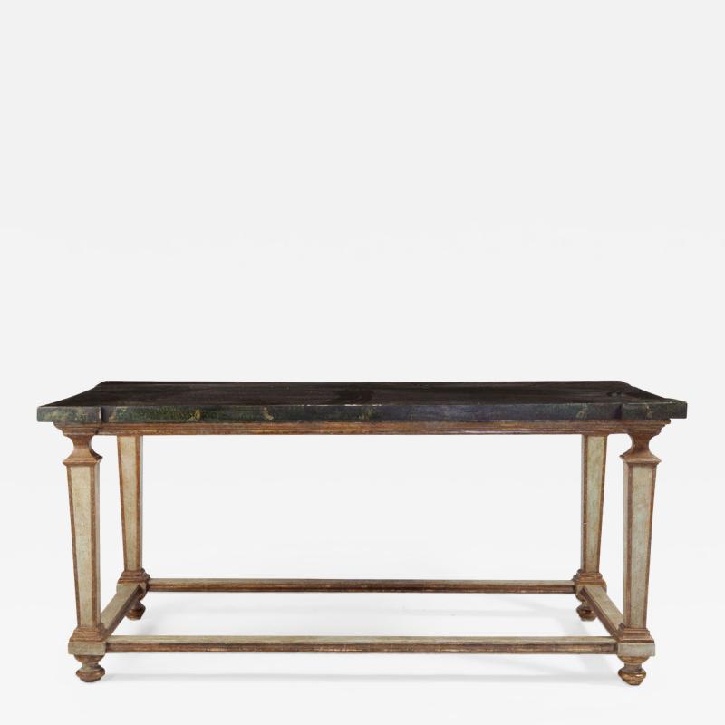 A Fine Italian 17th Century Painted Center Table