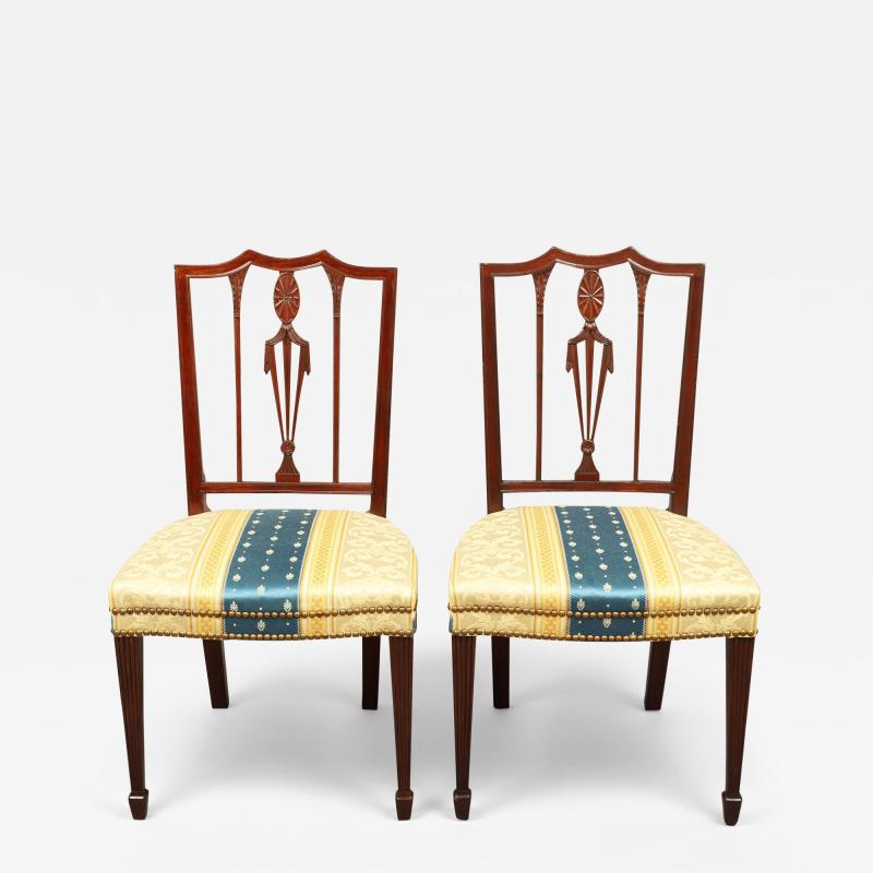 A Fine Pair of Federal Side Chairs