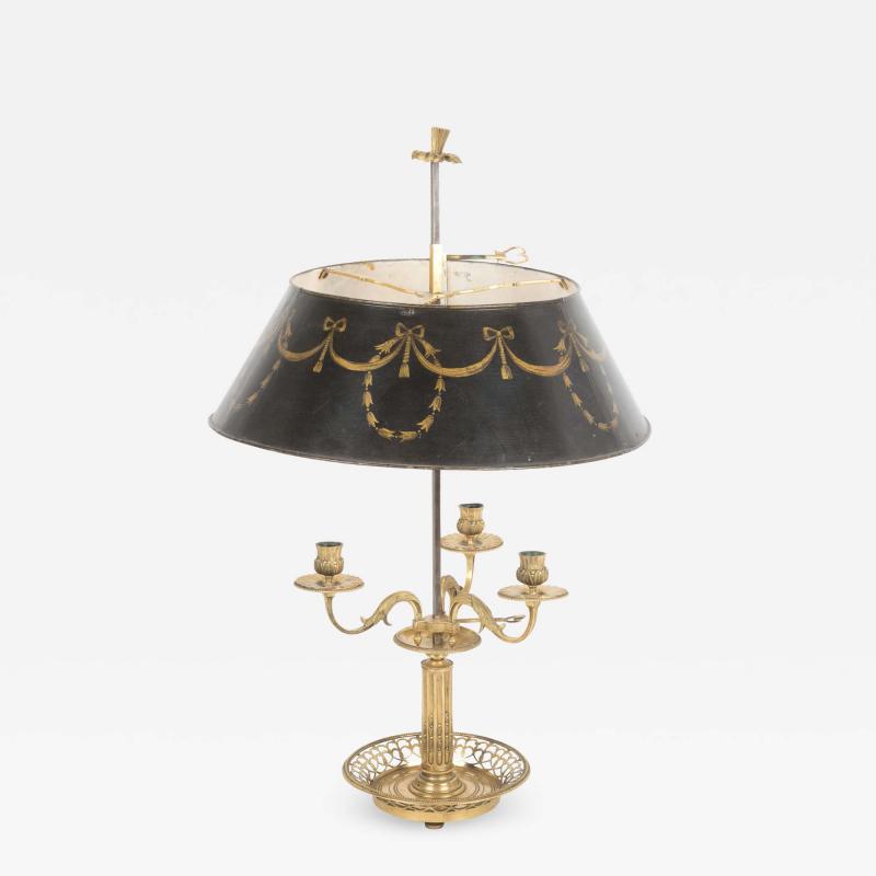 A French Bronze Bouillotte lamp