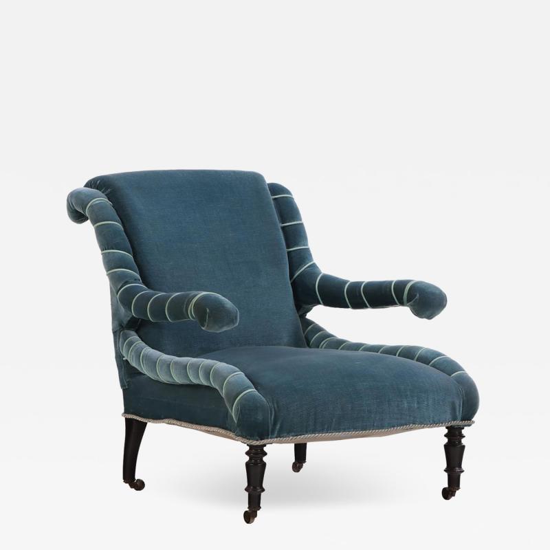 A French Napoleon III Float Armchair C 1860 