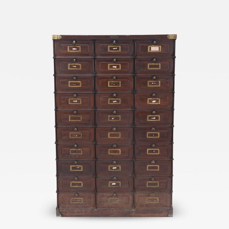 A French Steel Cabinet by Strafor of Strasbourg circa 1920s