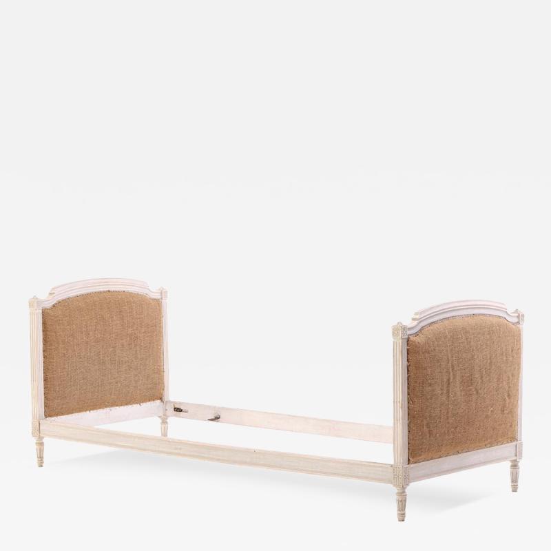 A French painted and carved daybed C 1900 
