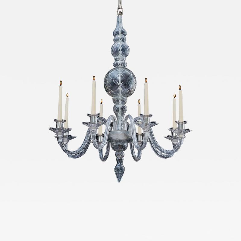 A GEORGE II STYLE MURANO CHANDELIER