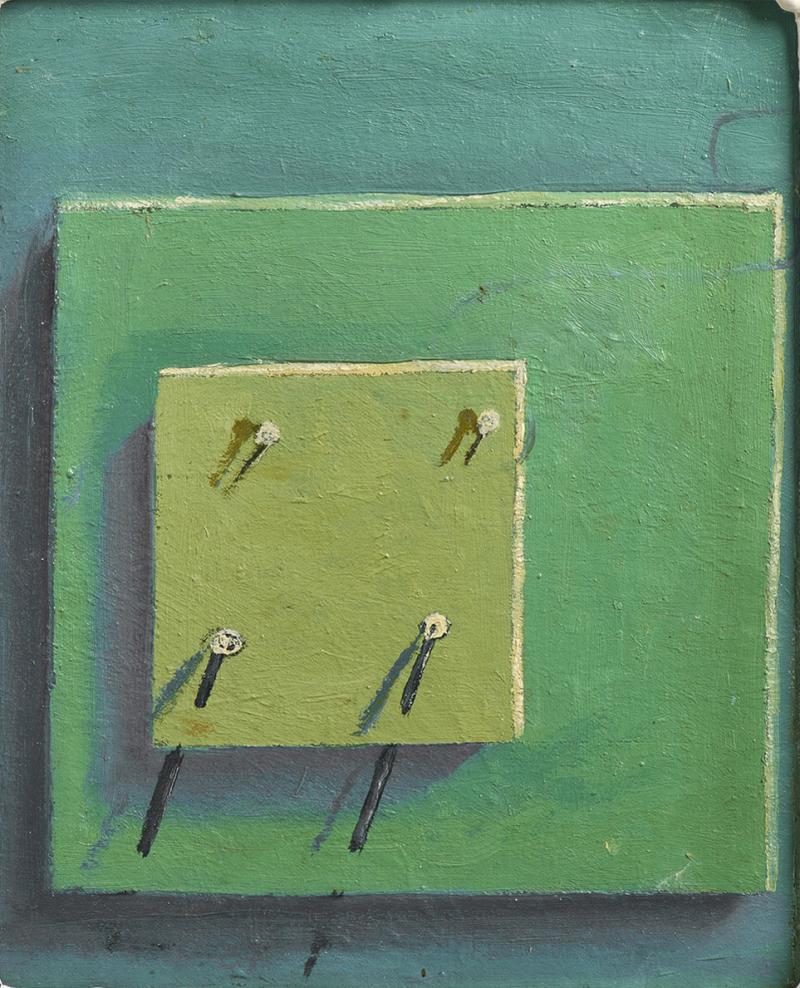 A Green Abstract Painting