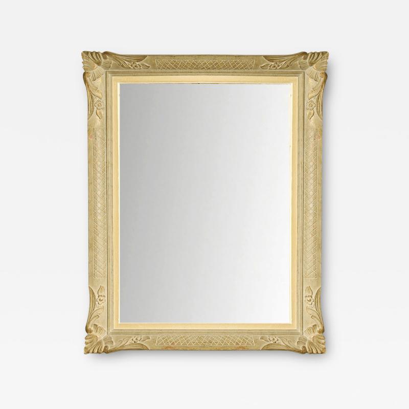 A Large Picture Frame Mirror