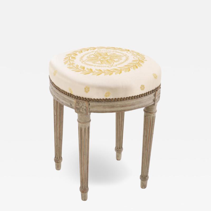 A Louis XVI style stool C 1920 