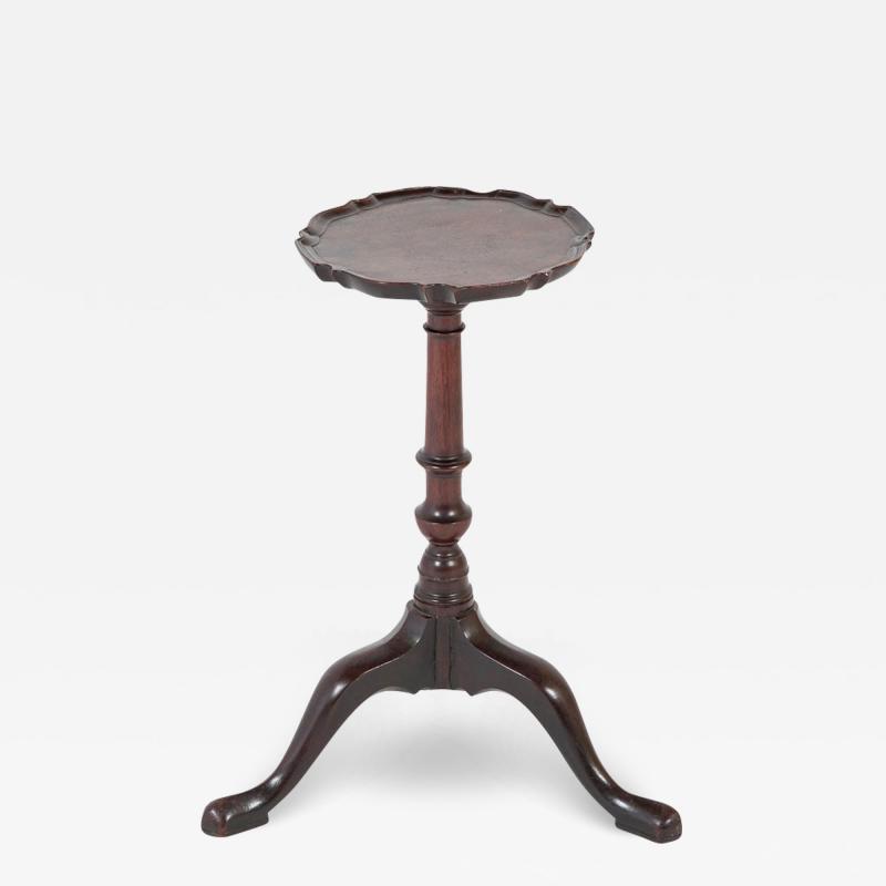 A Mid 18th Century George II Mahogany Piecrust Wine Table