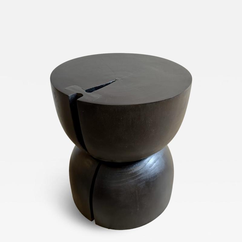 A Modern design Taburet side table Crafted by Carlos Mendoza Acosta