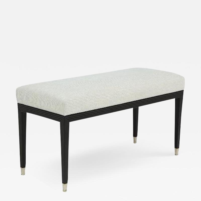 A Modernist bench with contemporary design