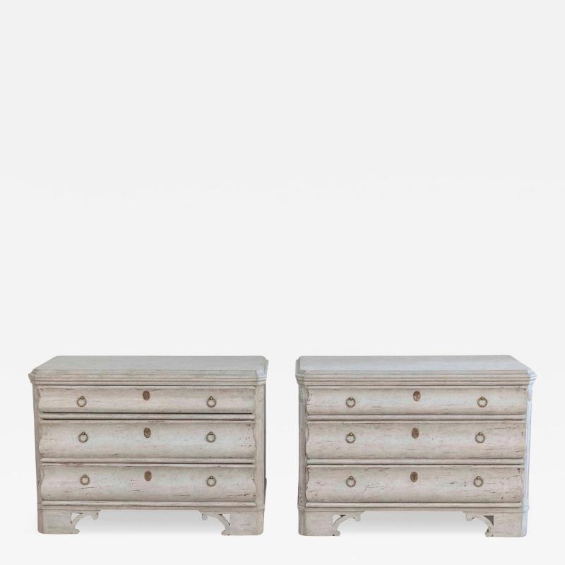 A Pair of 19th Century Swedish Chests