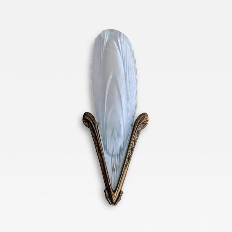 A Pair of French Art Deco Wall Sconces
