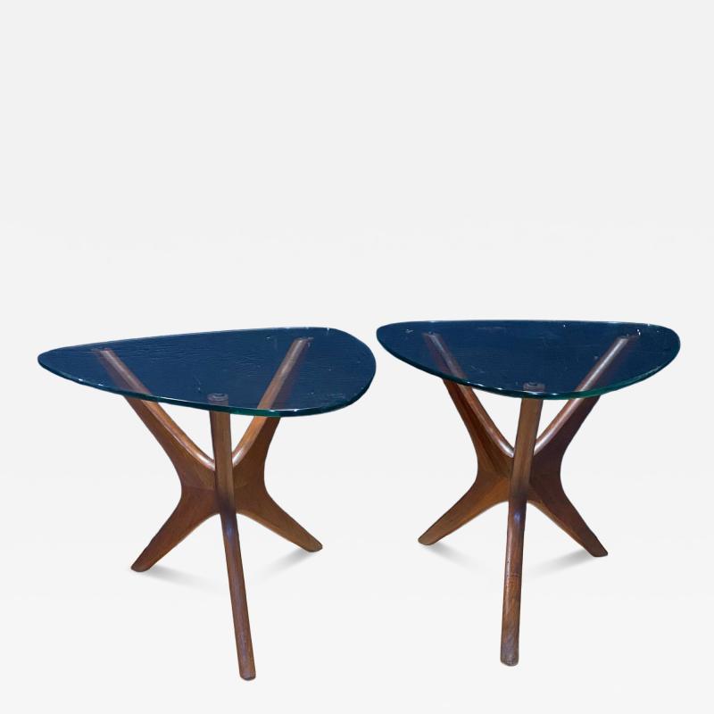 A Pair of Jacks tables by Adrian Pearsall for Craft Associates