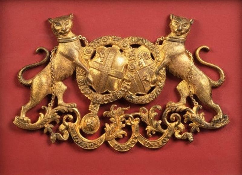 A Pair of Marquess of Clanricarde de Burgh Canning Carriage Badges