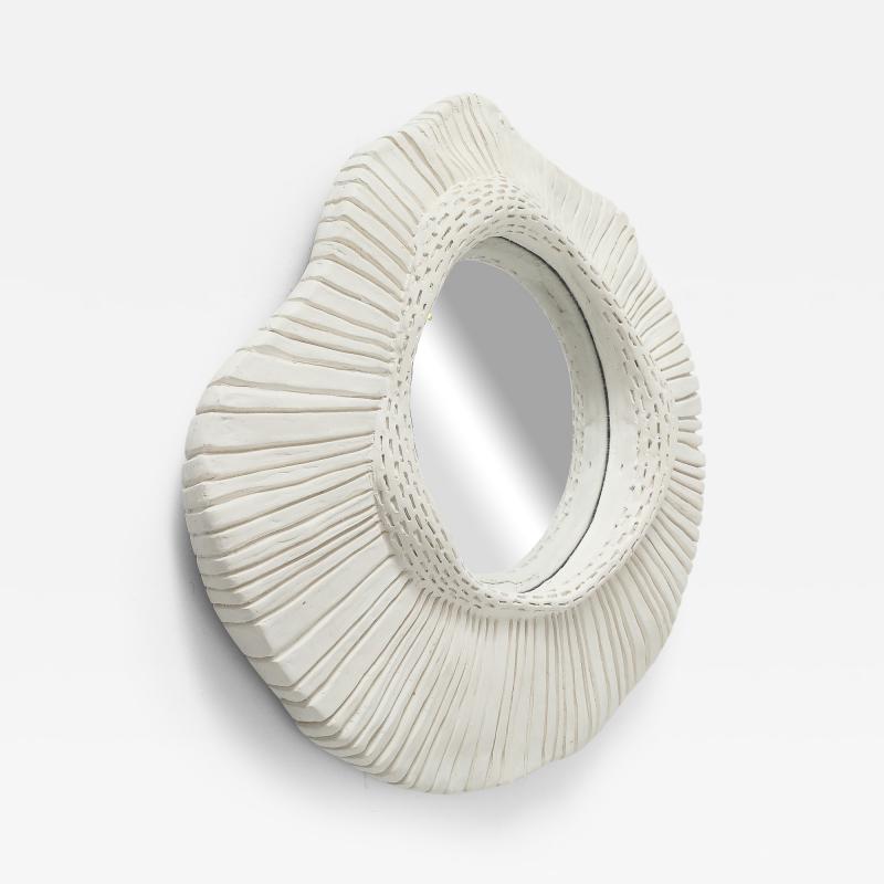A Plaster Mirror From France