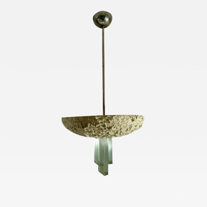 A RARE FONTANA ARTE CEILING LIGHT