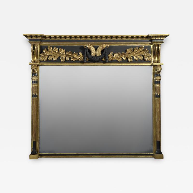 A Regency Overmantle Mirror