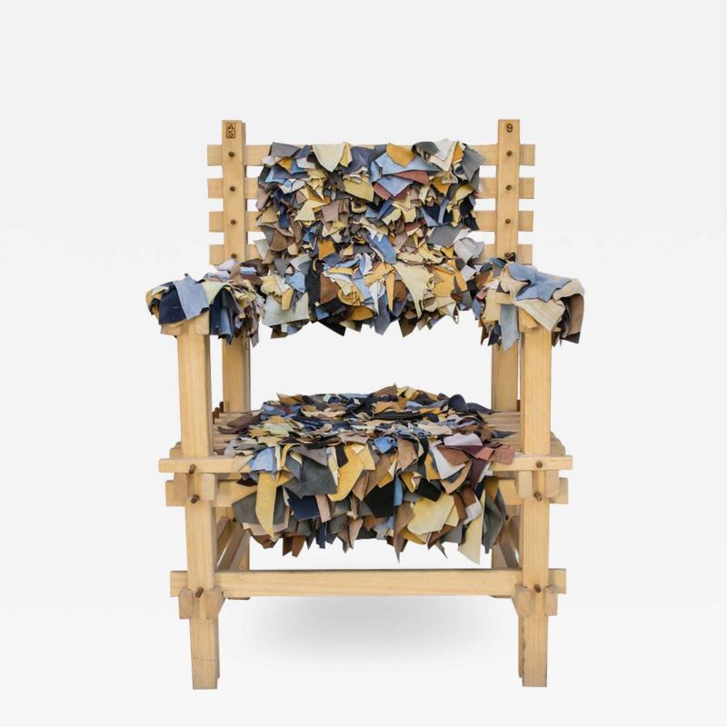 A Sculptural Armchair By Anacleto Spazzapan