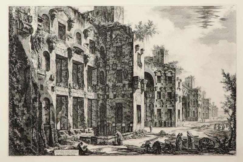 A Set of 12 Framed 19th Century Piranesi Prints