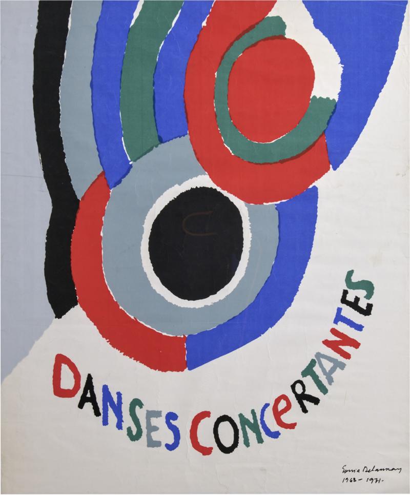 A Sonia Delaunay Poster