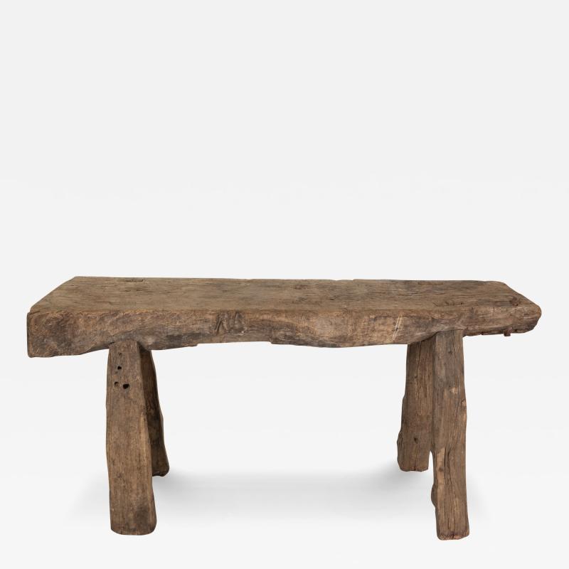 A Substantial Portuguese Wood Worker s Bench Circa 1880