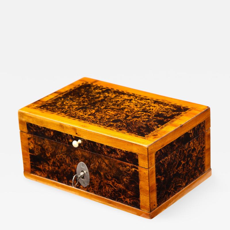 A Swedish Alder Root Box Early 19th Century