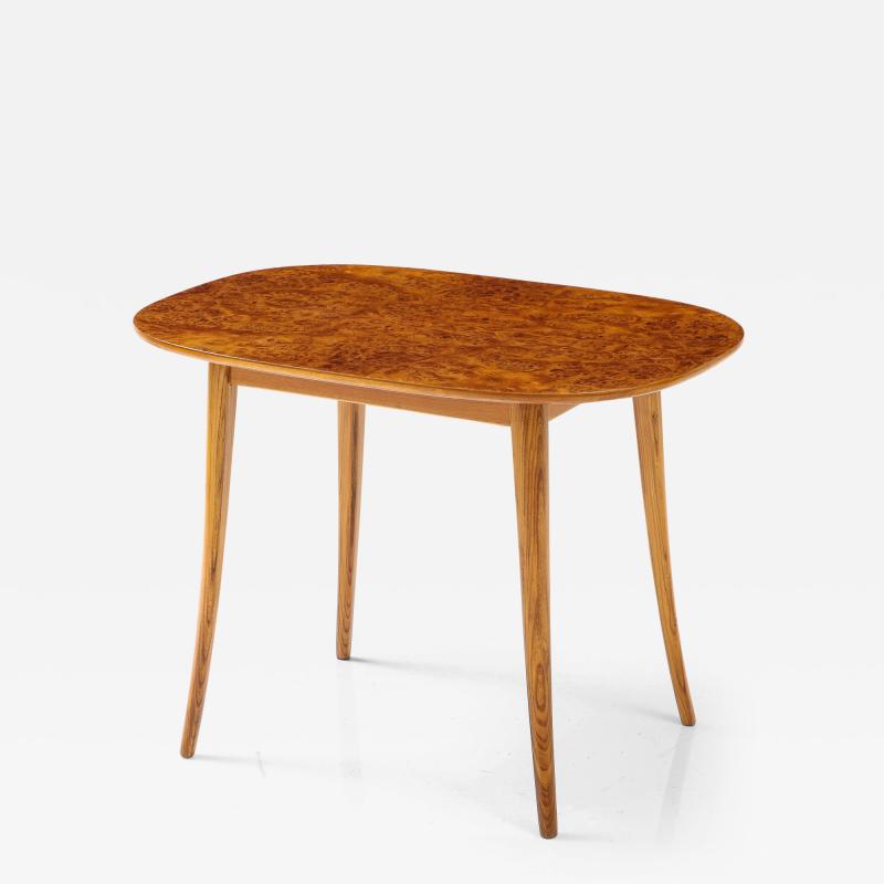 A Swedish Modern Elm Root Side Table Circa 1940s